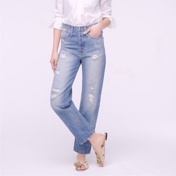 J. Crew Denim - J. Crew Boyfriend Jeans - Faded Blue
